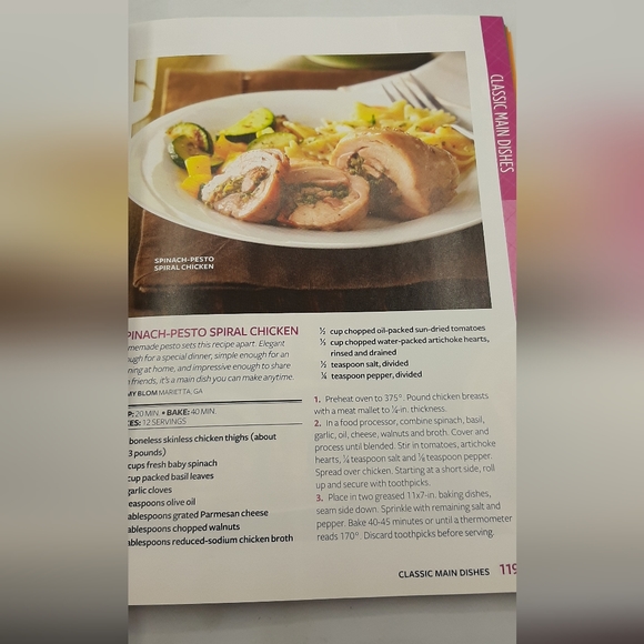 Taste of Home New Church Supper Cookbook Collection of Recipes for Get Togethers - Picture 6 of 11